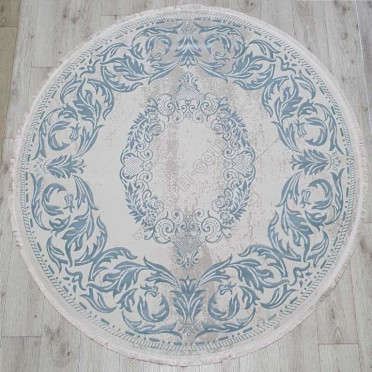 Турецкий ковер Amatis Lux 36567A DAIRE BLUE / BLUE