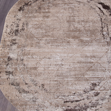 Ковер 04042B - DARK BROWN - Овал ARMINA