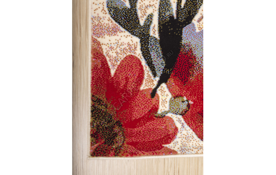 Монгольский ковер Hunnu 6A3028 001 прямоугольный