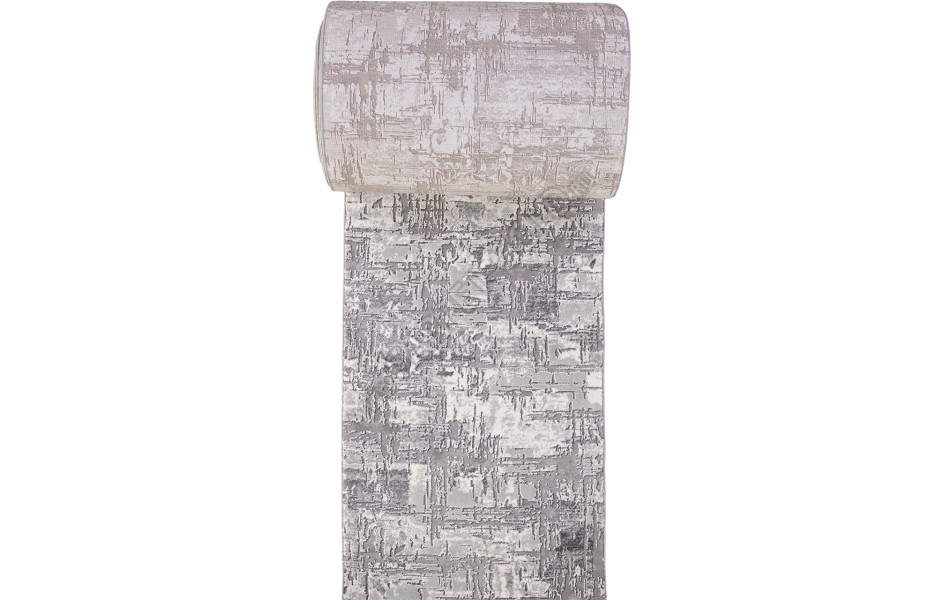 Ковровая дорожка 03724G - GREY / GREY - коллекция ARMINA