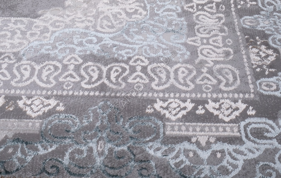 Ковер 4112A ЦВЕТ ACIK MAVI FLOS / ACIK MAVI FLOS Oval