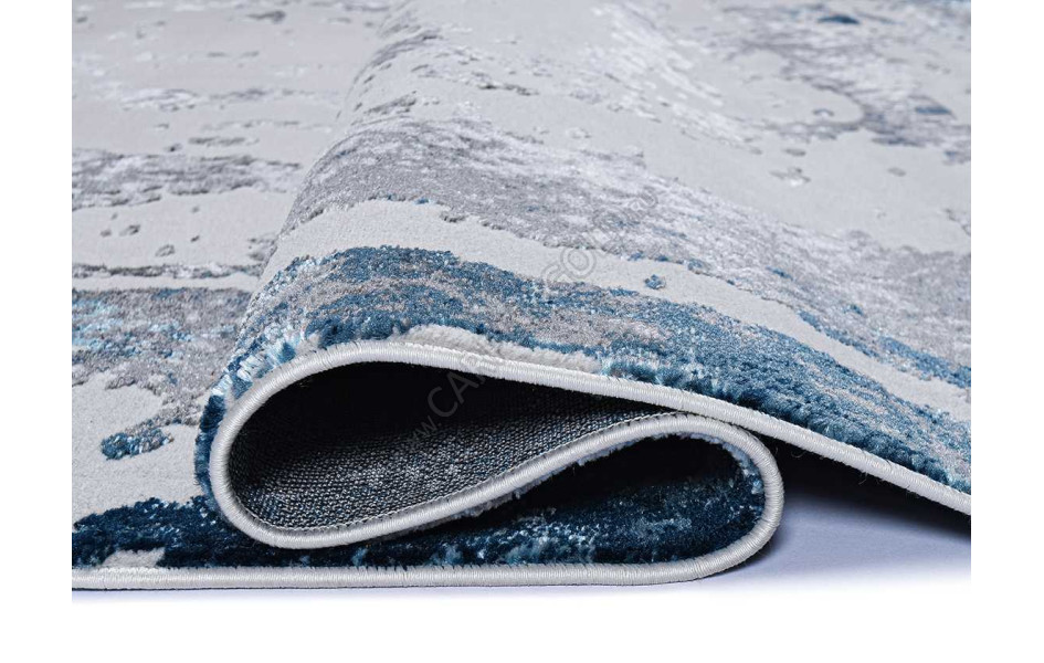 37107A DAIRE BLUE FLS / L.GREY круг Kleopatra