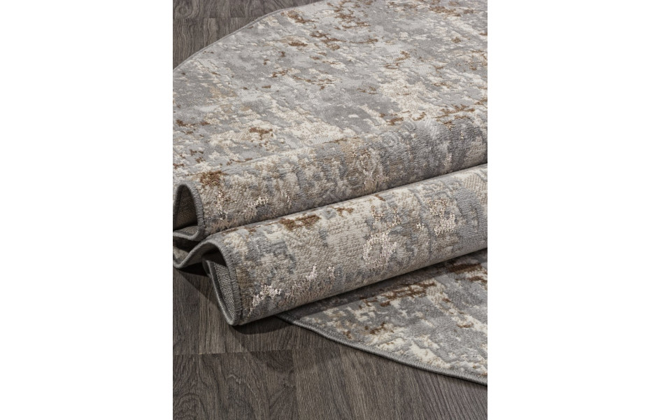 Ковер F165 - CREAM-PINK - Овал - коллекция LIMAN