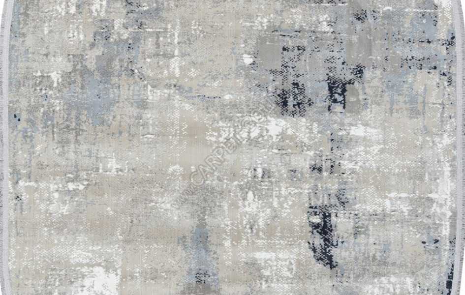 Ковер C288AH - GREY / L.BLUE - Овал - коллекция LORENZO