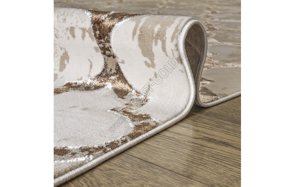 КОВРЫ ДИЗАЙН NM82A ЦВЕТ BROWN Rich овал