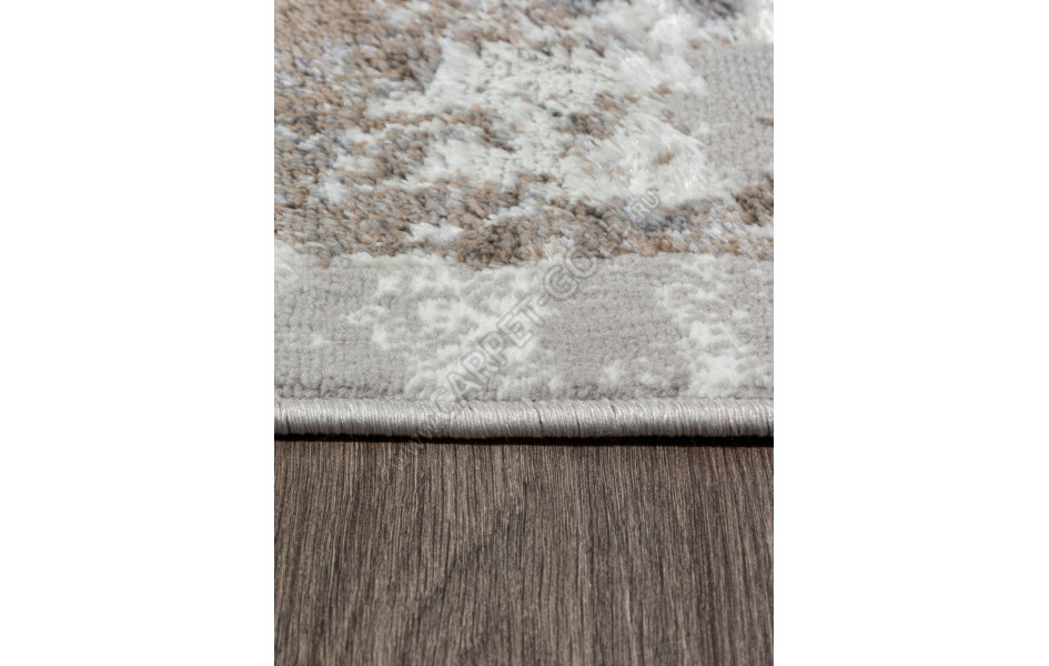 Ковер 00746B - BEIGE / GREY - Прямоугольник - коллекция PARADIZE