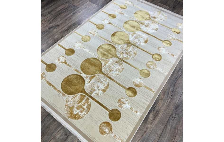 Иранский ковер Paris 7155 WHITE из бамбукового шелка