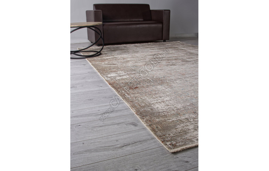 Ковер B860J2 - CREAM / L.GREY - Прямоугольник - коллекция ROYAL