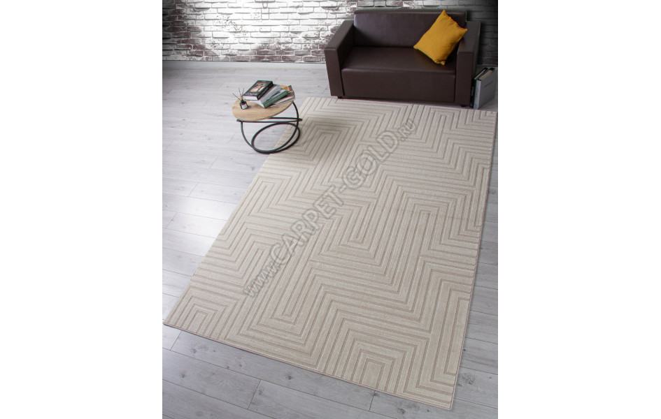 Ковер F412 - LIGHT CREAM - Прямоугольник - коллекция DIOS